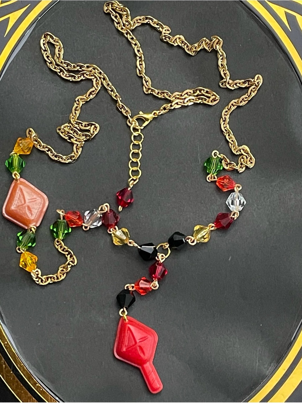 Twisted Wonderland Cater Diamond Inspired Groovy Candy long Necklace